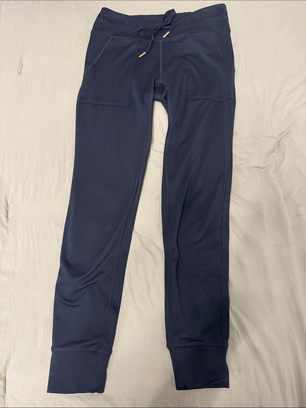 Black Aerie Drawstring Jogger Pants
